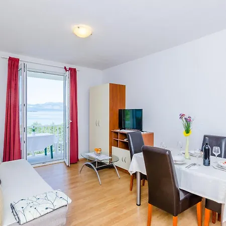 Family Friendly Seaside Drace, Peljesac - 4529 Lejlighed